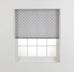 HOME Helix Daylight Roller Blind - 4ft - Grey.